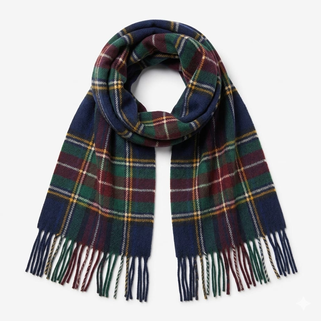 Plaid Scarf for Women