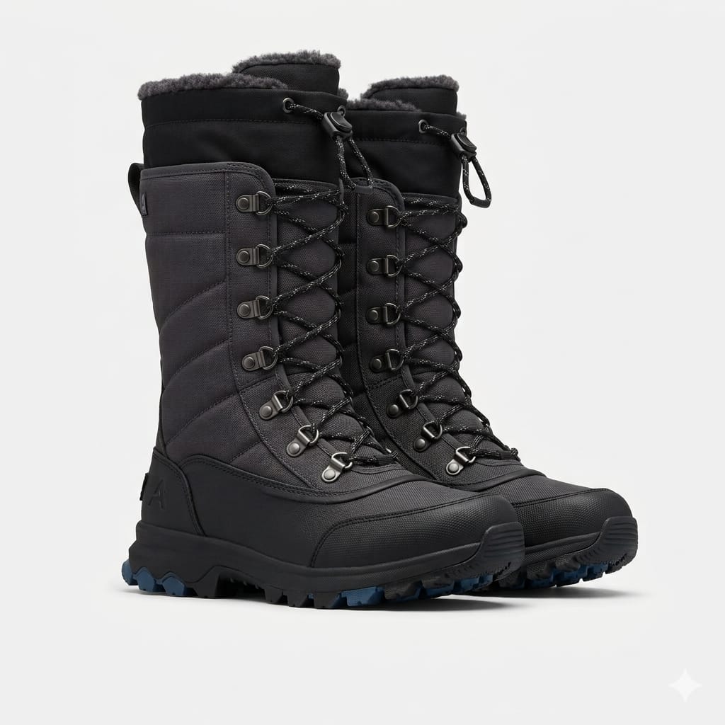 Leather Chelsea Lug Boots for Women